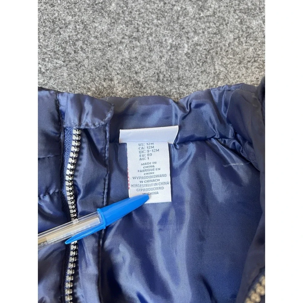 Tommy Bahama Boys 12‎ month winter Puffer Vest Jacket Blue